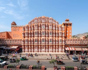 Indien Rundreise Rajasthan Highlights: HAwa Mahal