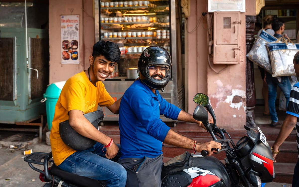 Indien sehr freundliche Menschen