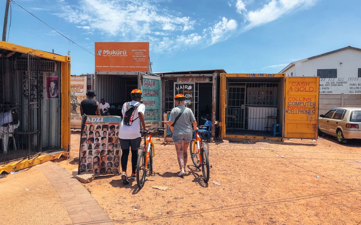 Khayelitsha Fahrrad Tour im Township Kapstadt