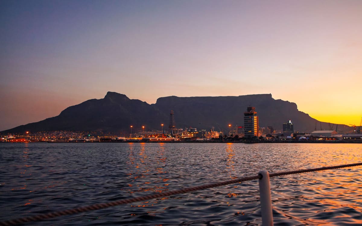 Sunset Champagne Cruise in Kapstadt