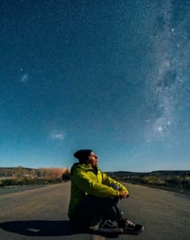 Stargazing in Sutherland Südafrika