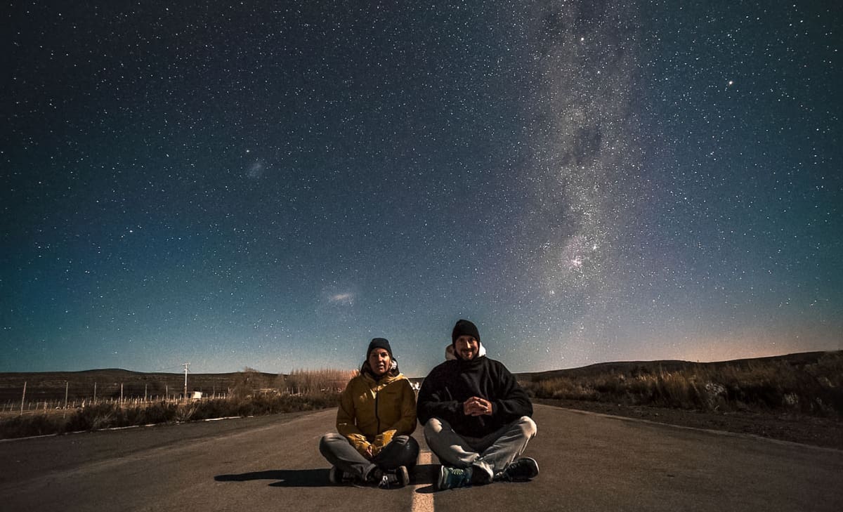 Sternenhimmel in Sutherland Südafrika