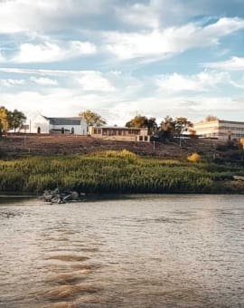 Upington am Orange River im Nordkap, Südafrika