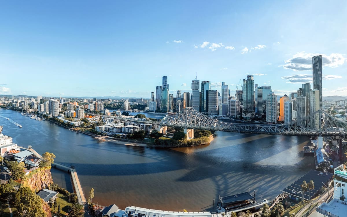 Brisbane Skyline Sehenswürdigkeiten Australien