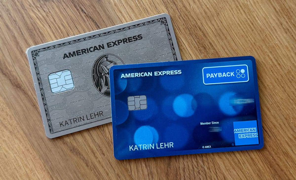 American Express Platinum Card und Payback Karte