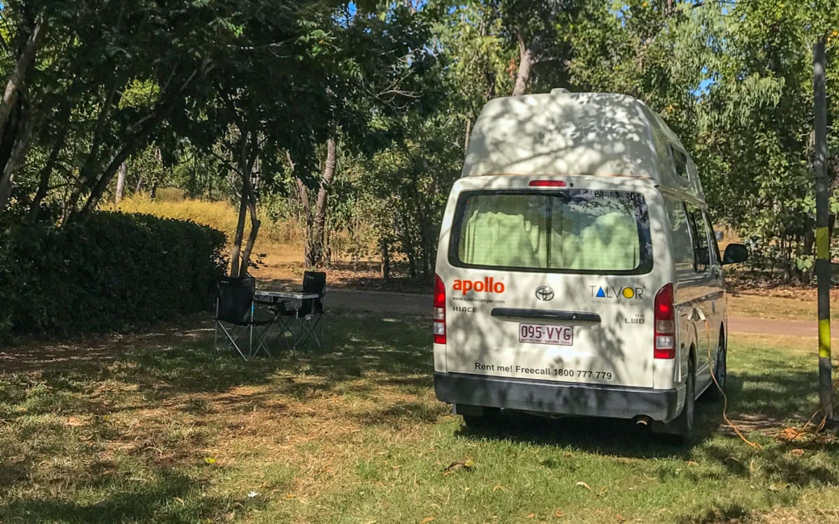 Campingplatz Litchfield Nationalpark Australien