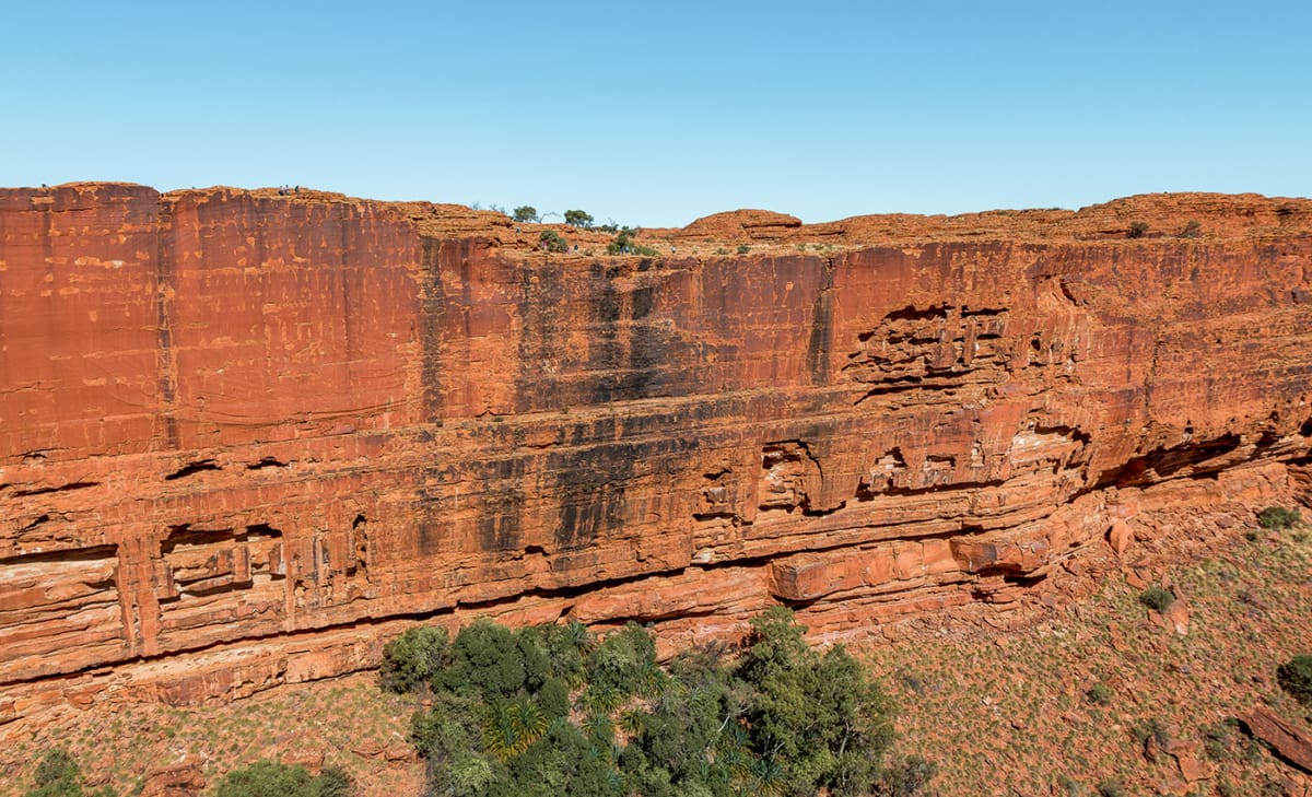Kings Canyon Rim Walk im Watarrka Nationalpark wandern