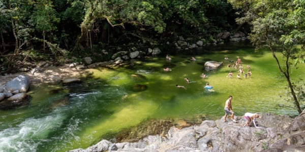 Mossman Gorge: Baden in der Idylle des Daintree Rainforest