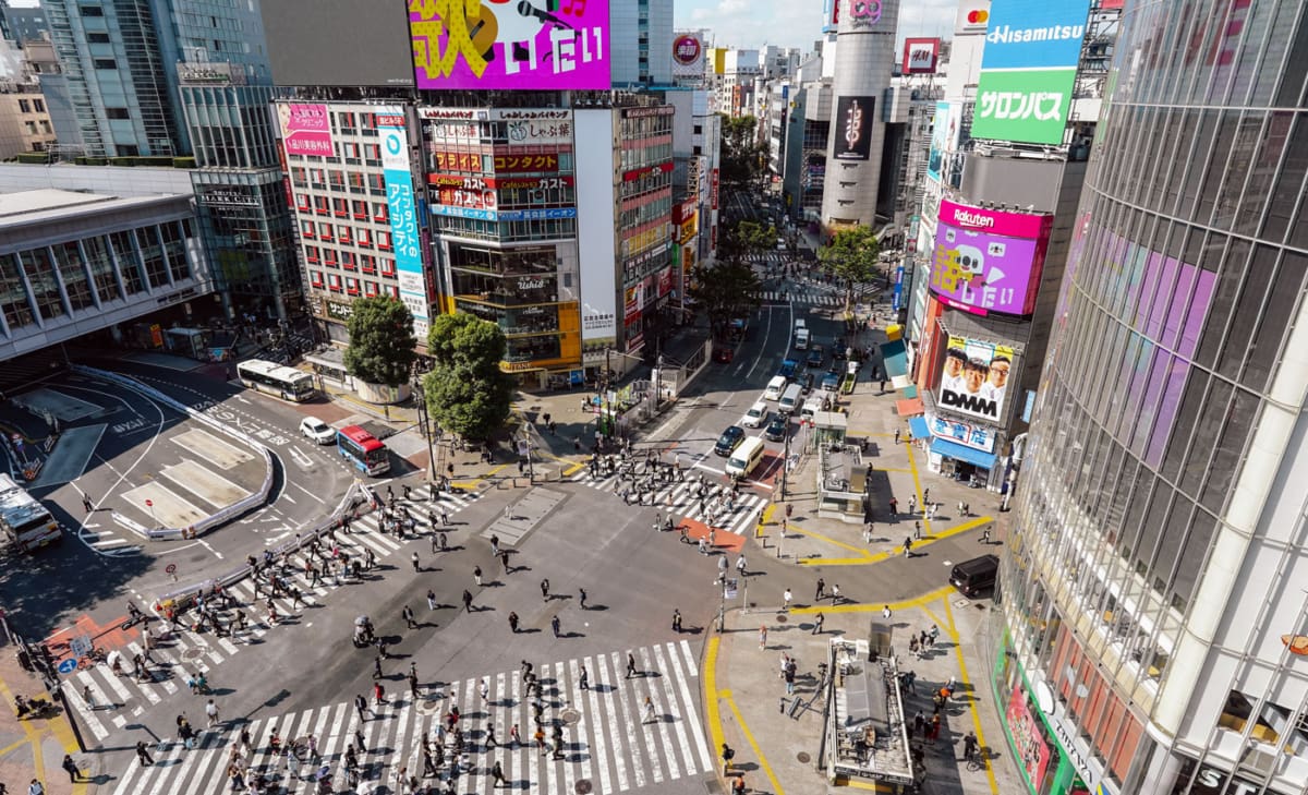 Shibuya Crossing Tokio