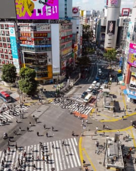 Shibuya Crossing Tokio