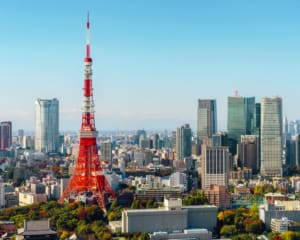 Tokio Japan Aussicht