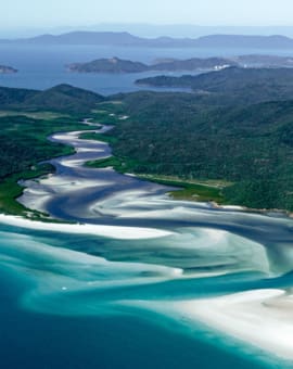 Whiteheaven Beach Whitsundays Australien Rundflug