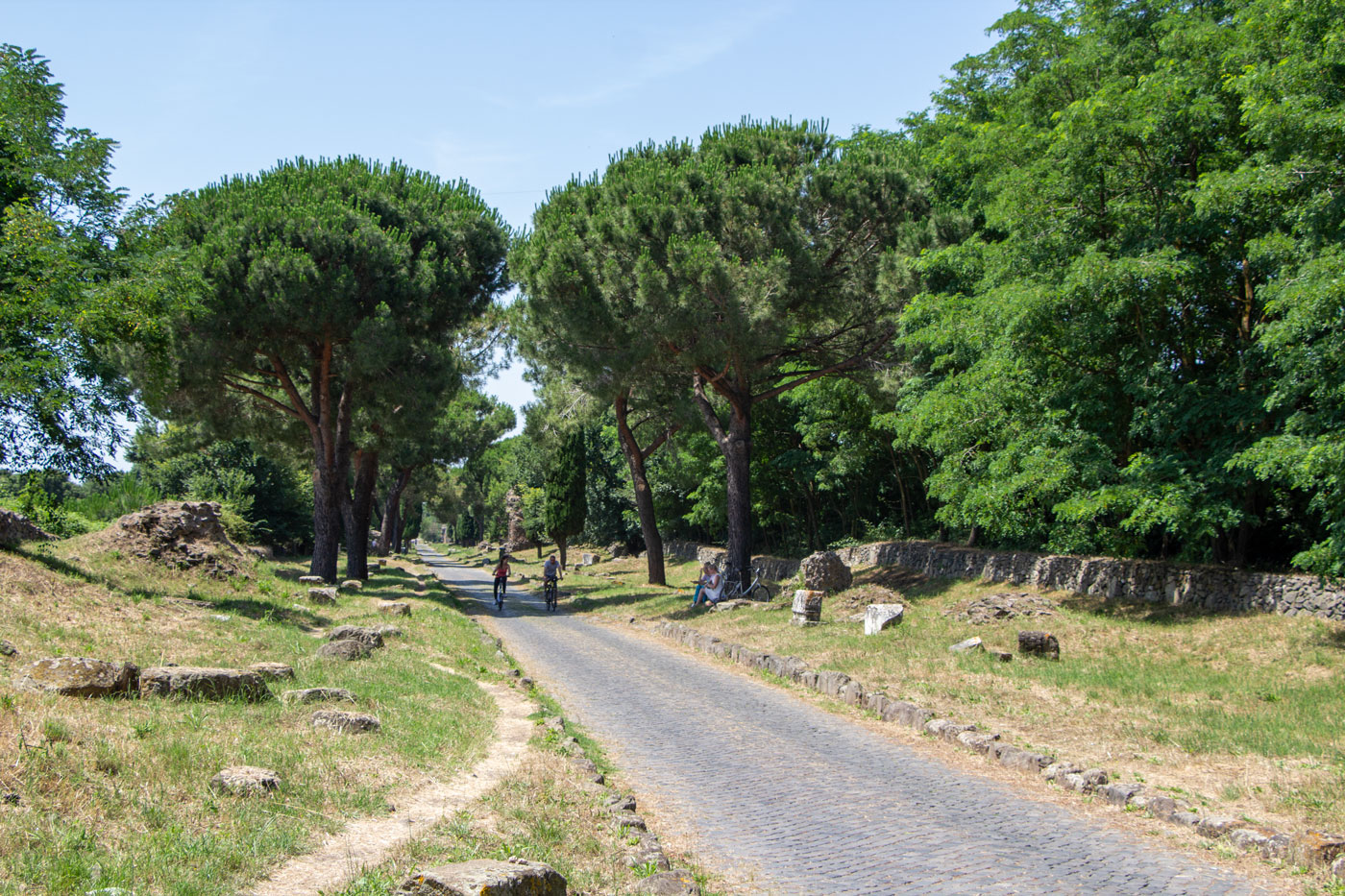Wunderschöne Landschaften und eine Auszeit vom Troubel in der Stadt: Via Appia Antica