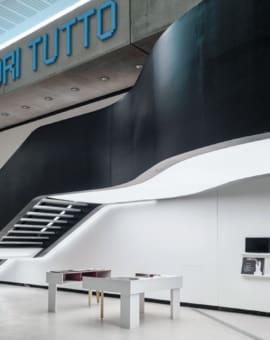 Coole Architektur im MAXXI Museum in Rom