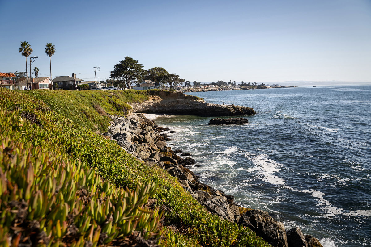 Santa Cruz am Highway 1 in Kalifornien USA