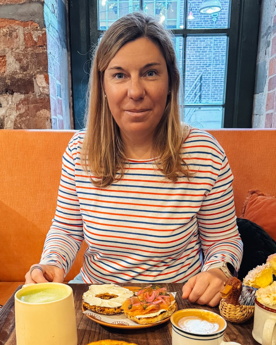 Frühstück im Terra Café in Halifax