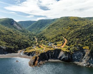 Kanada mit Wohnmobil, Stellplatz in Nova Scotia