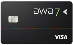 awa7 Kreditkarte neu