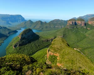 Blyde River Canyon an der Panorama Route in Südafrika