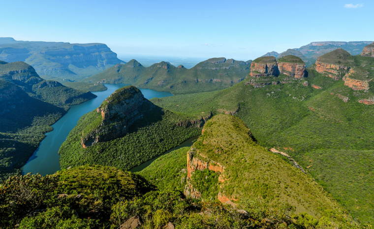 Blyde River Canyon an der Panorama Route in Südafrika