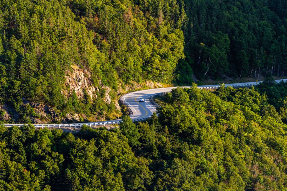 Cabot Trail Panoramastraße in Novascotia