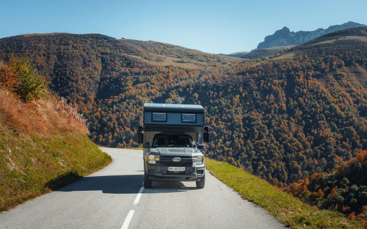 Pickup Camper kaufen Big5 Burow (Ford Ranger Single Cab mit Wohnkabine)