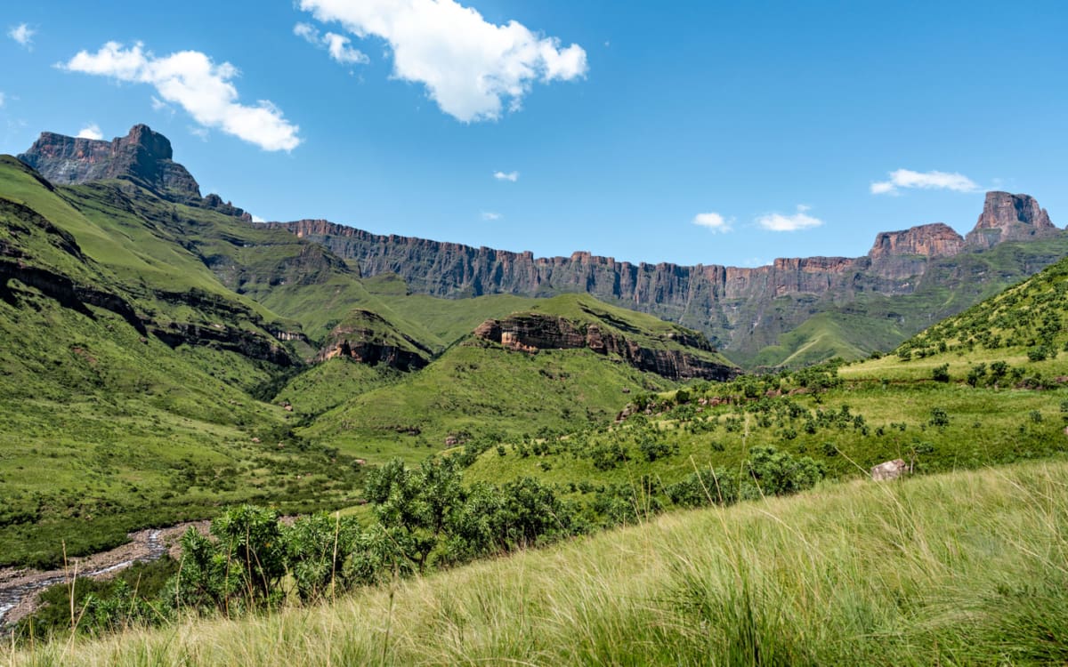 Tugela Gorge Trail Drakensberge Südafrika