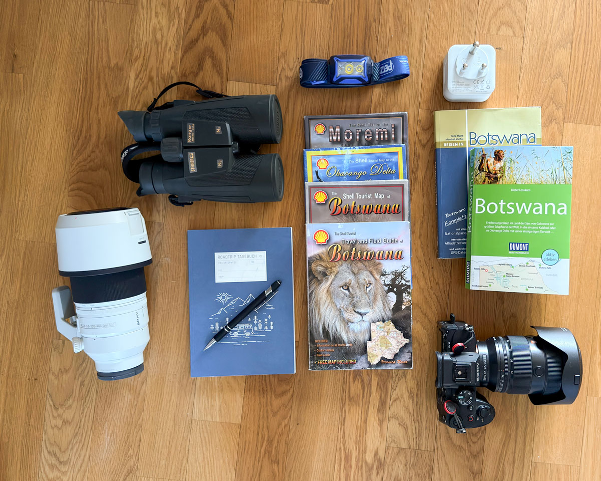 Botswana Safari Packliste Übersicht