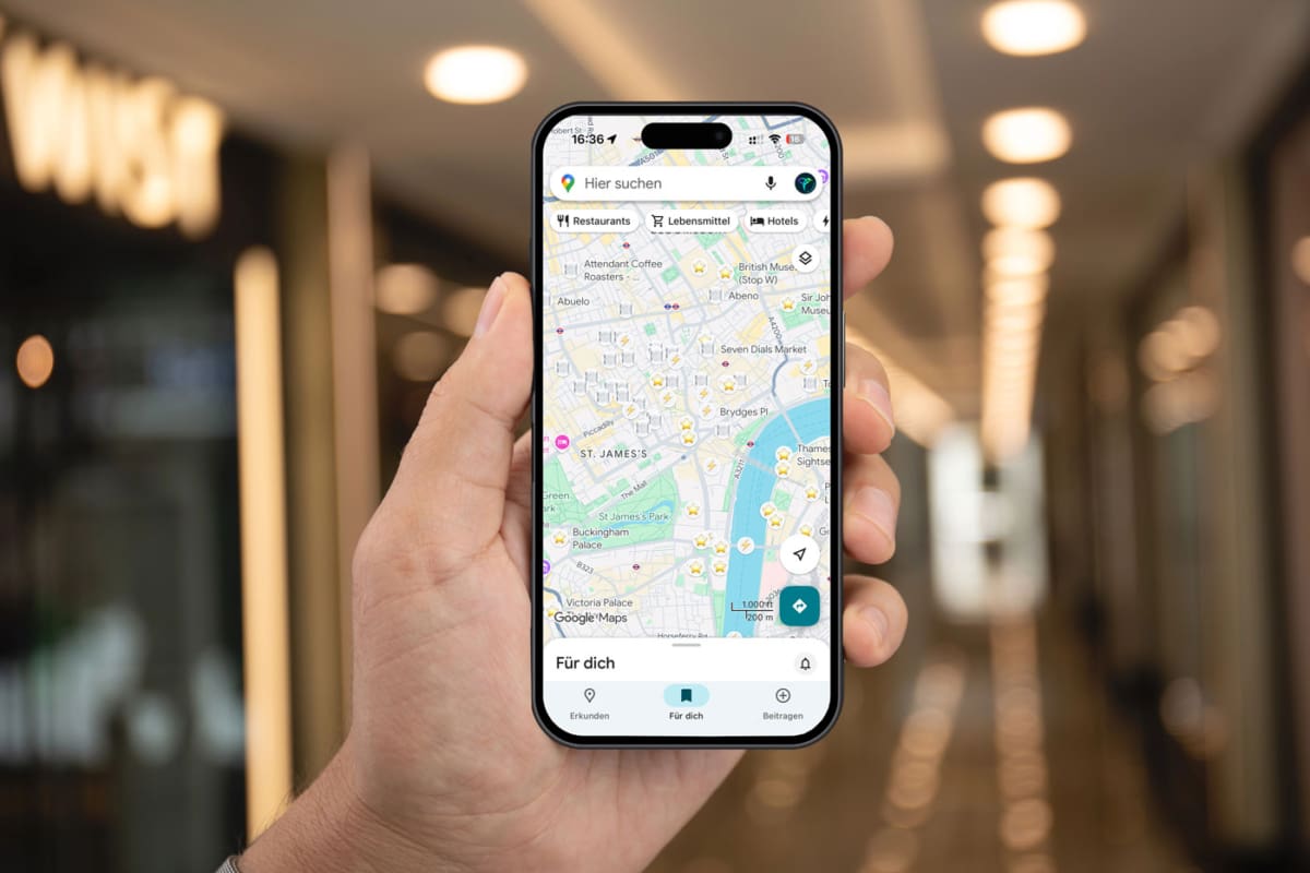 Reise planen mit Google Maps Anleitung