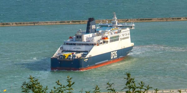 Mit der Fähre nach England