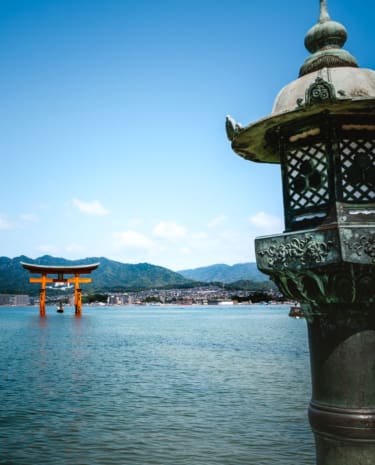 Miyajima Itsukushima-Schrein Japan