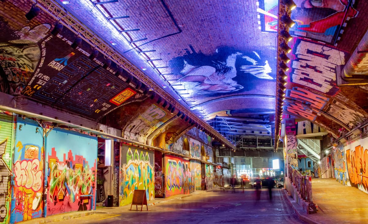 Leake Street Tunnel – Londons buntester Geheimtunnel