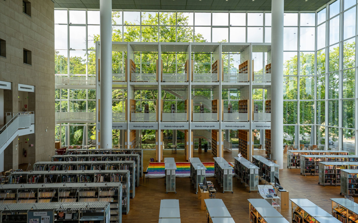 Stadtbibliothek Malmö - eine der schönsten Skandinaviens