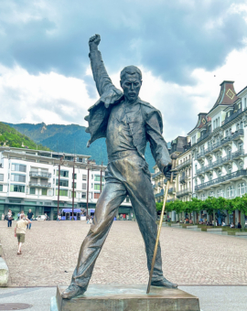 Freddy Mercury Statue Montreux