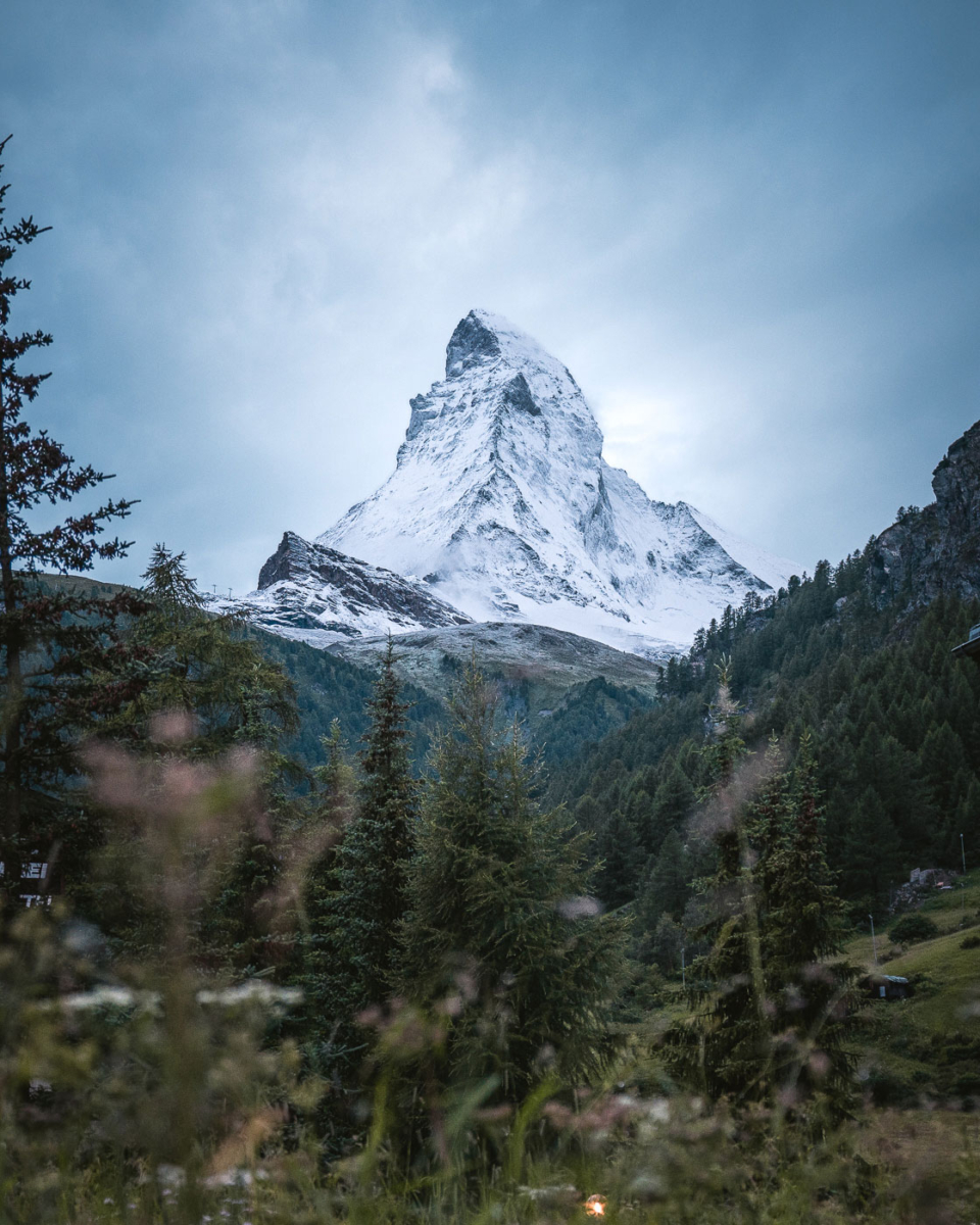 Schweiz Matterhorn in Zermatt