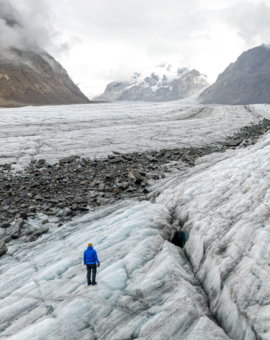 Aletschgletscher Wanderung Rundtour Erfahrung