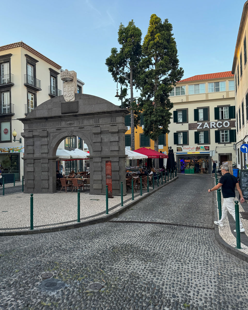 Enge Gassen in Funchal, Madeira