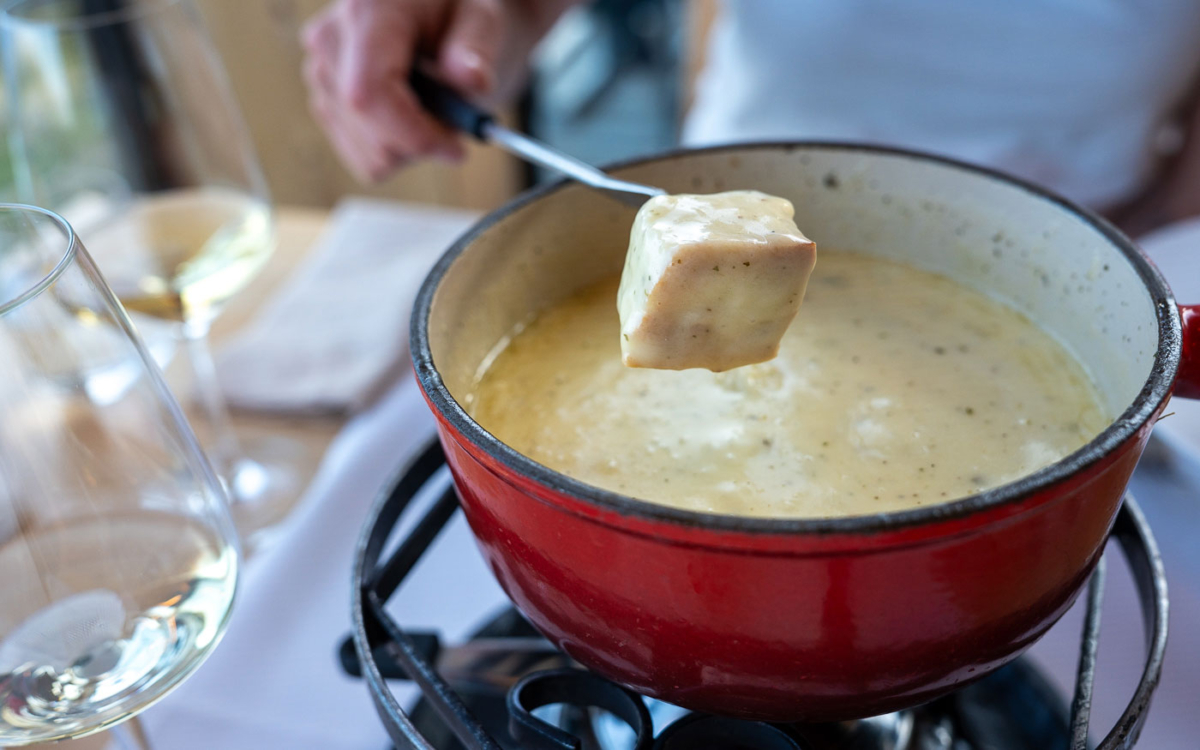 Was gibt’s Besseres als ein Käsefondue in der Schweiz?