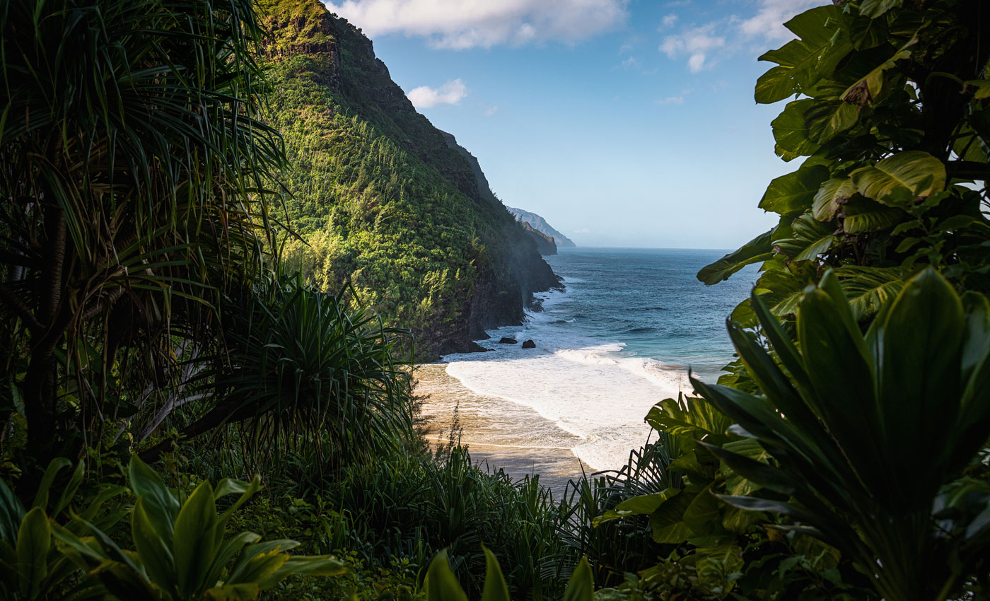 Kalalau Trail Na Pali Coast Kauai Hawaii