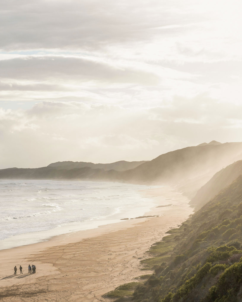 Brenton-on-sea weitläufiger Strand bei Knysna