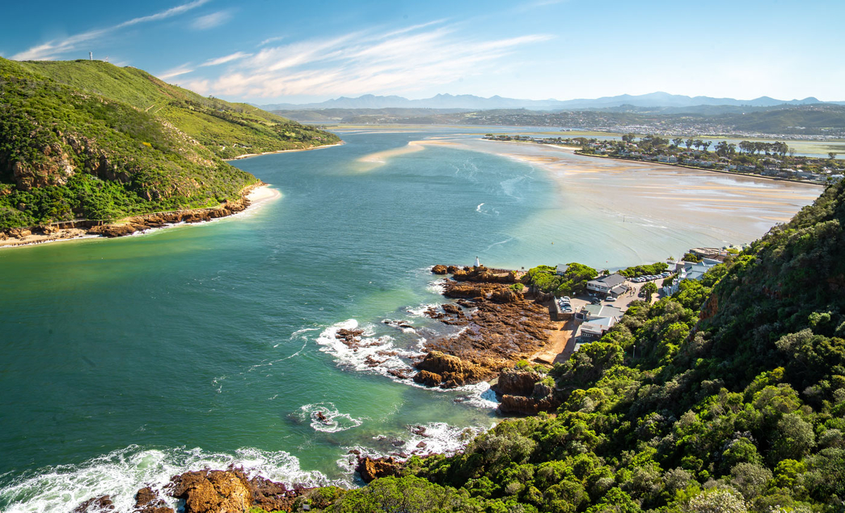 Knysna Lagune und Knysna Heads