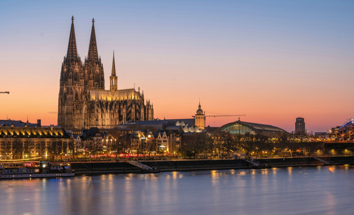 Kölner Dom - eine der bekanntesten Bauwerke in Deutschland
