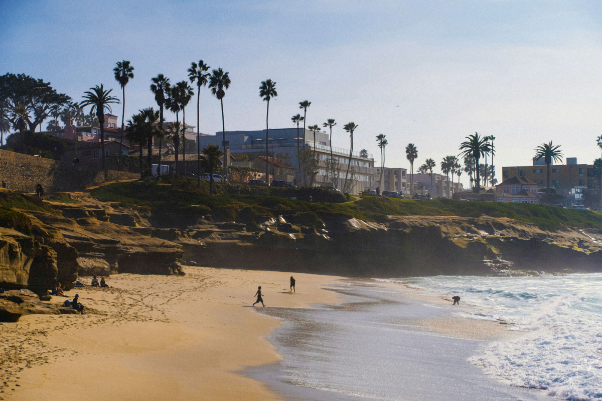 Der La Jolla Beach in San Diego ist am bekanntesten