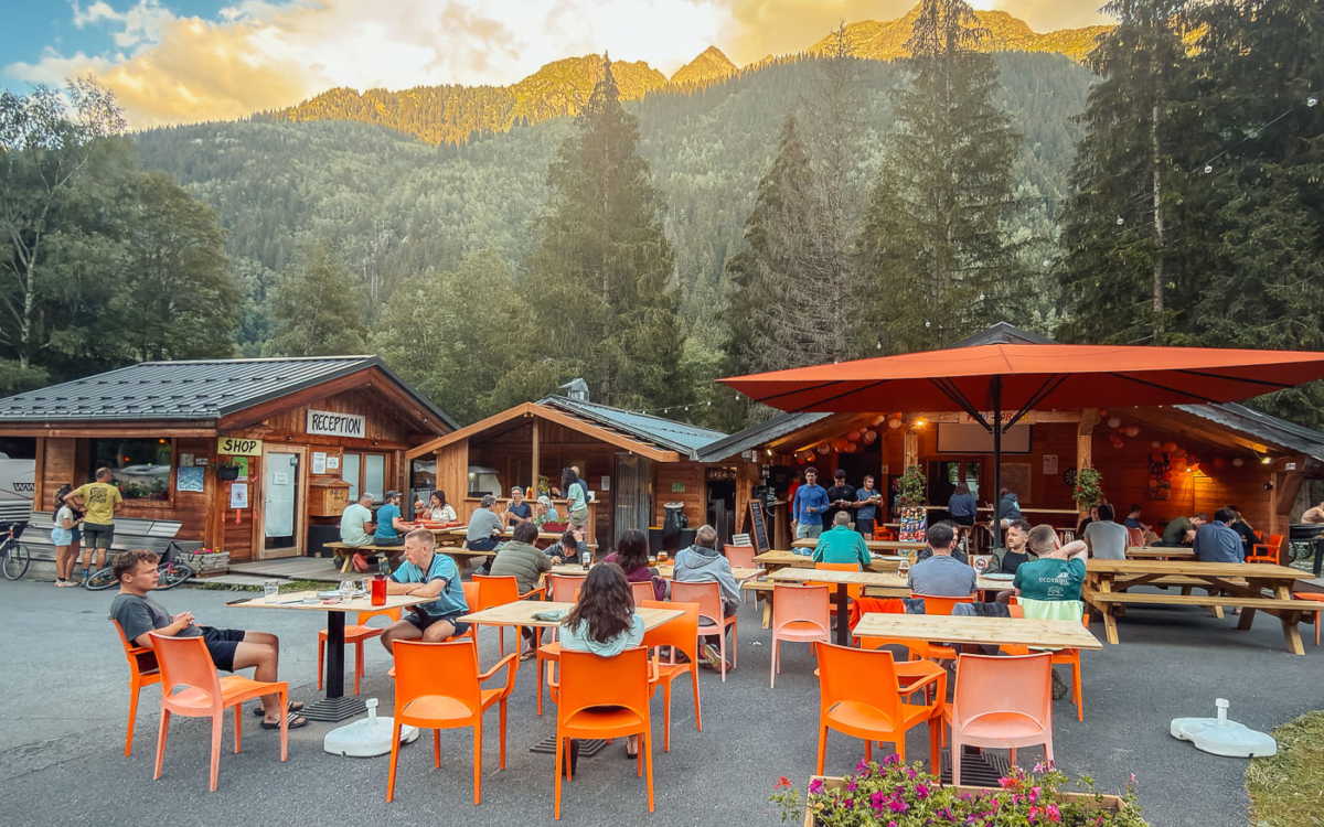 1. Abend Mont Blanc Trail mit Travelbase.