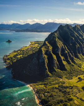 Oahu Hawaii Rundreise helikopterrundflug