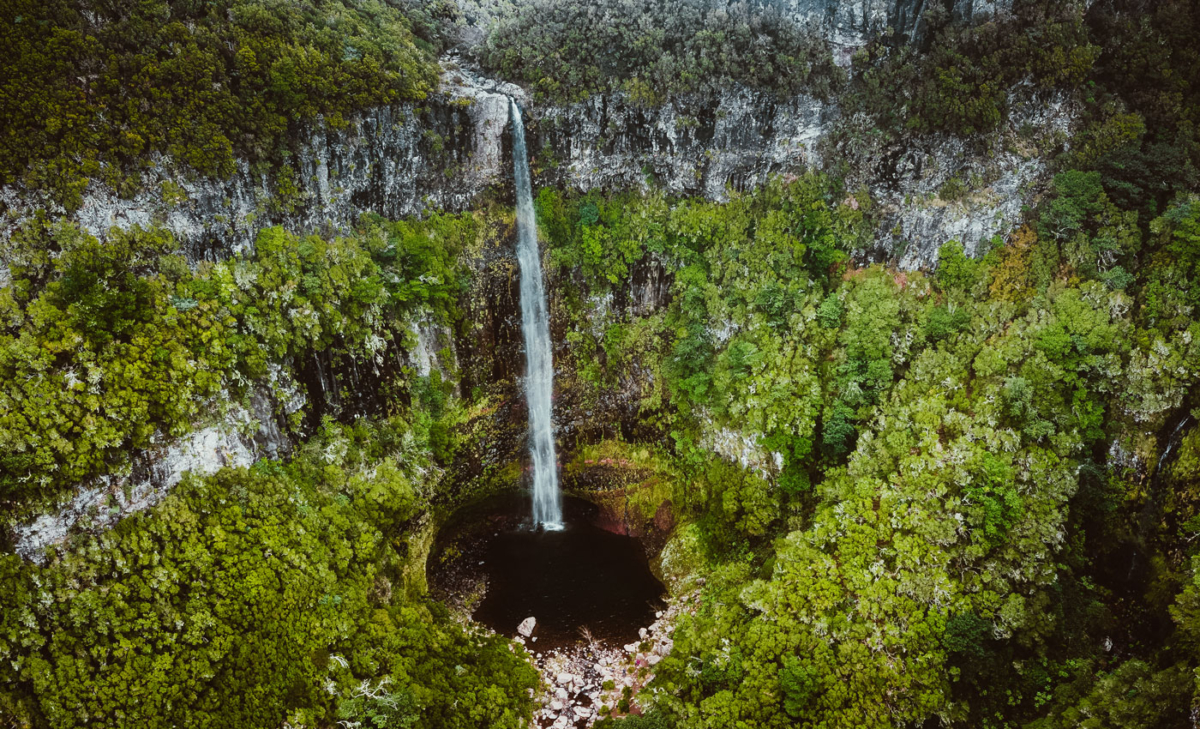 Risco Wasserfall Madeira