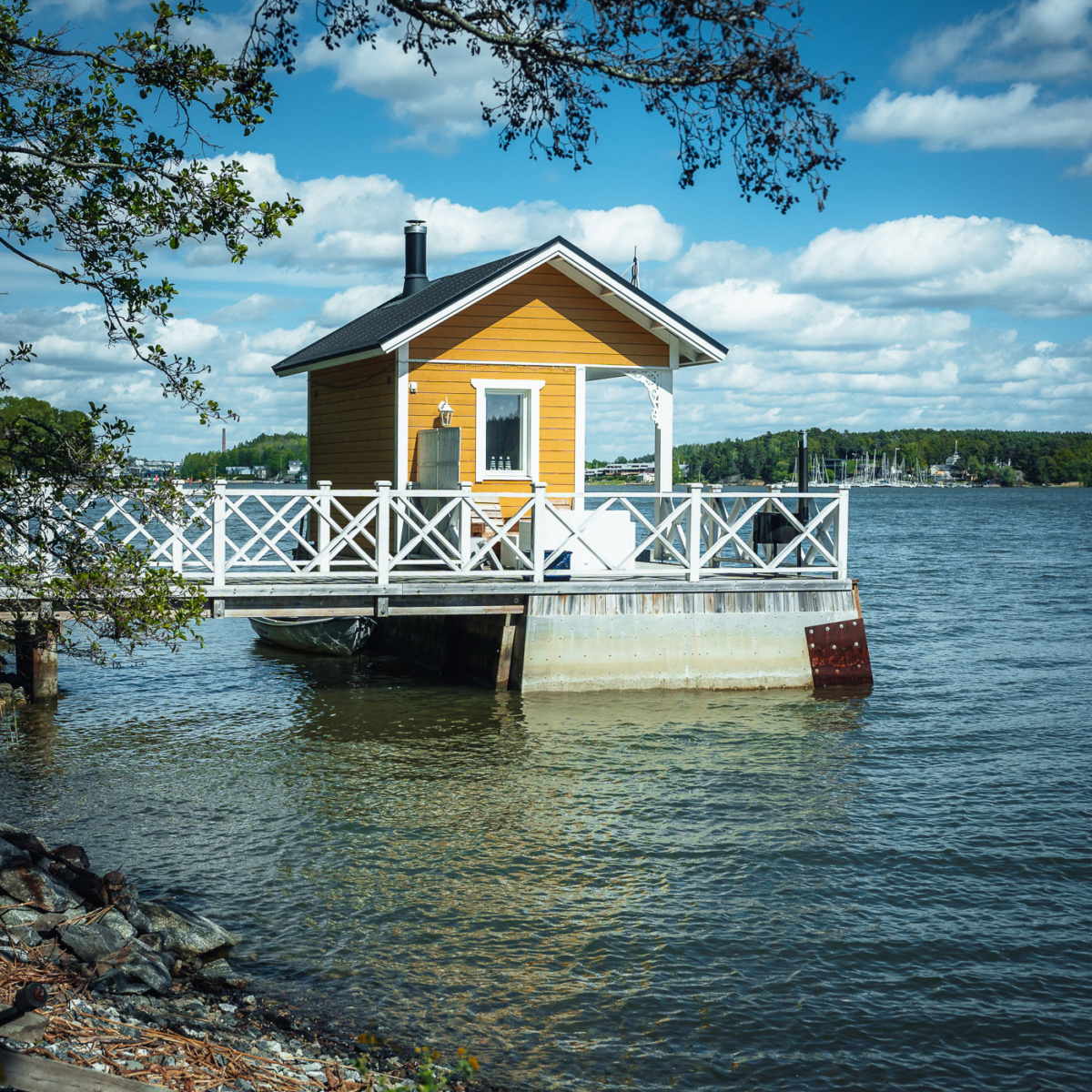 Turku Highlight Ruissalo Holzhäuser