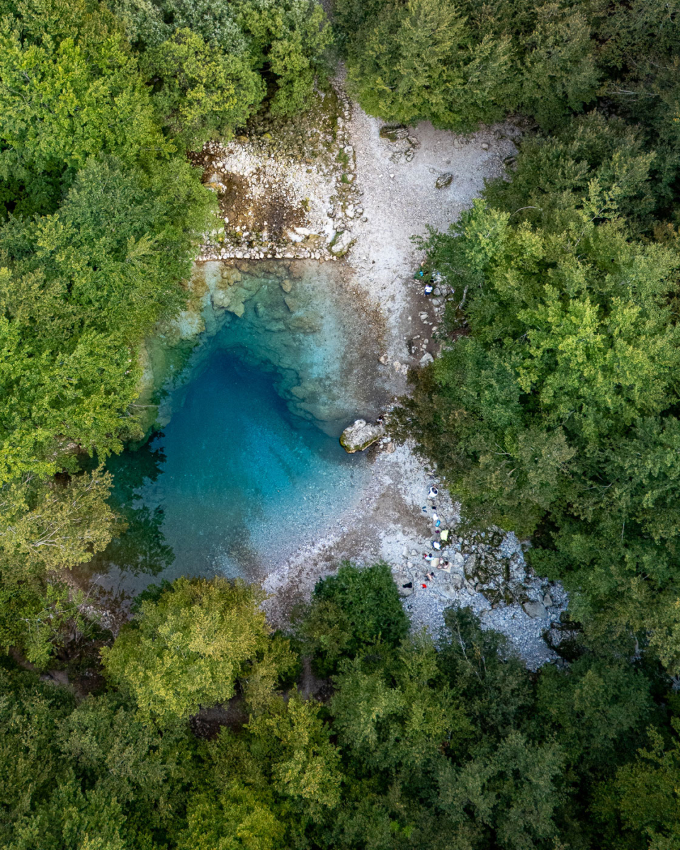 Albanien: Blue Eye in Vusanje