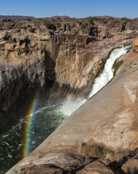 Augrabies Falls Nationalpark: Einer der höchsten Wasserfälle Afrikas ist sehr beeindruckend