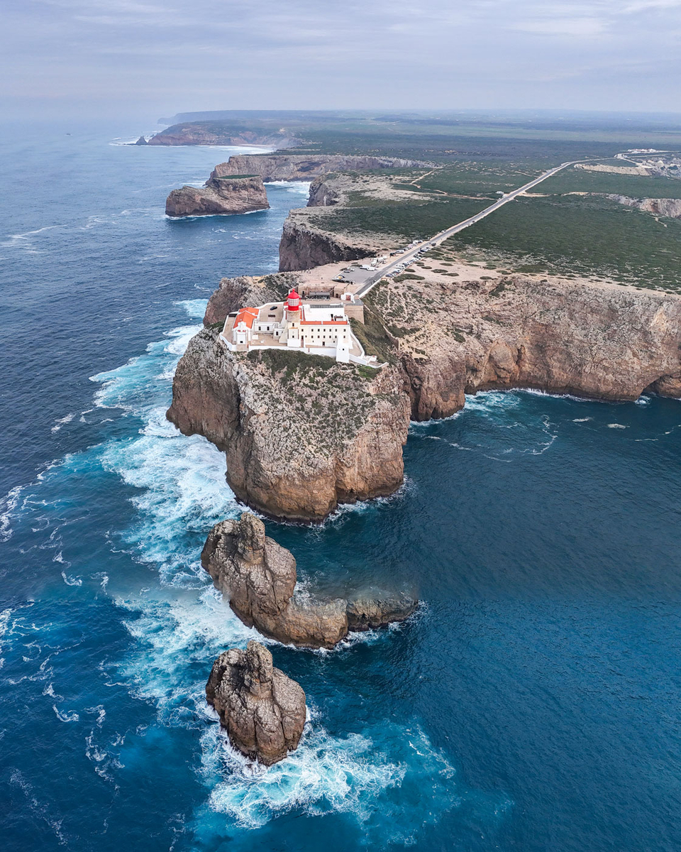 Cabo de São Vicente, ider südwestlichste Punkt Europas.